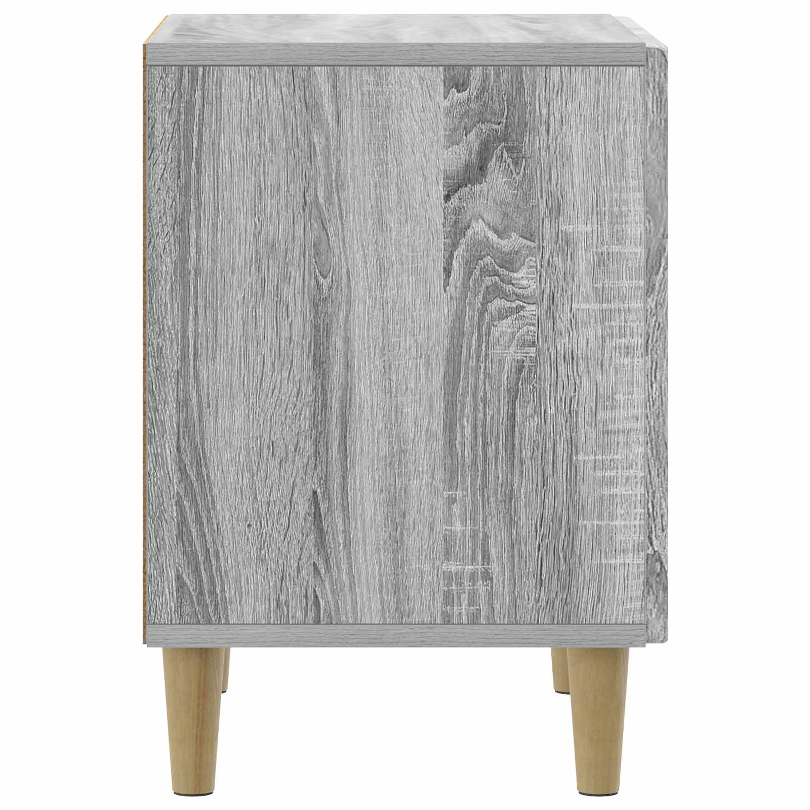 Κομοδίνο 2 pcs Γκρι Sonoma 43 x 34,5 x 50 εκ Επεξεργασμένο Ξύλο - Pakobazaar