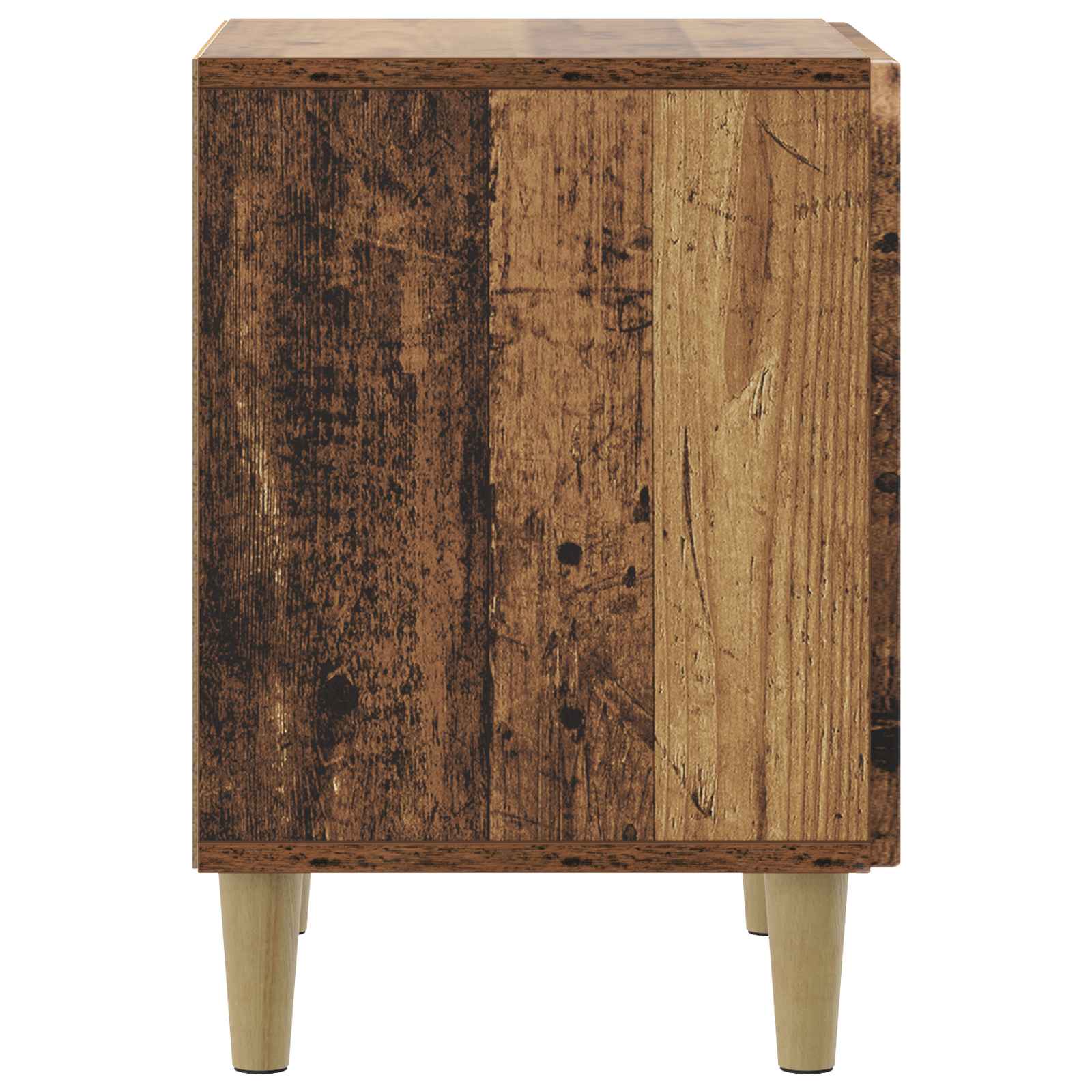 Κομοδίνο 2 pcs Παλαιωμένο ξύλο 43 x 34,5 x 50 εκ - Pakobazaar