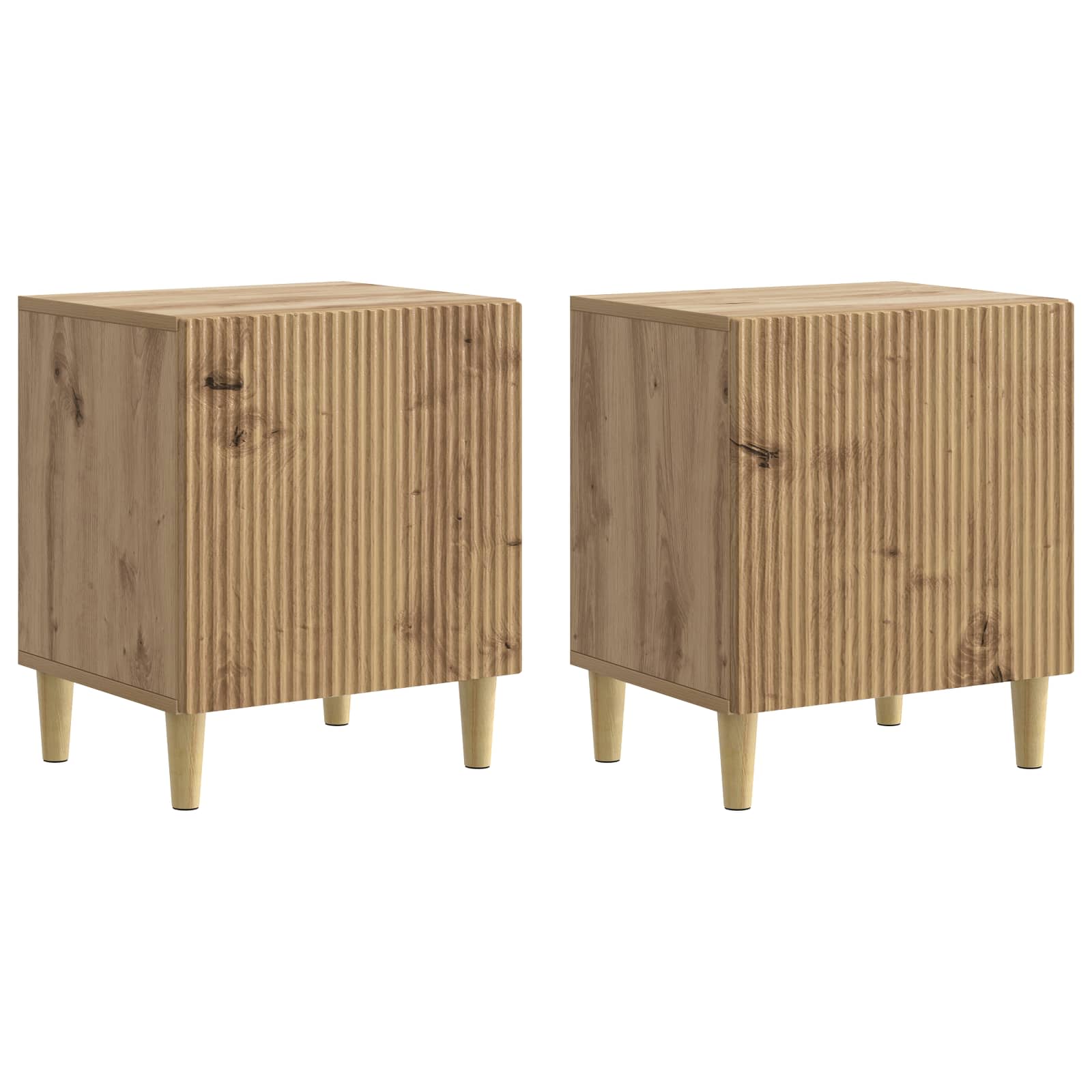 Κομοδίνο 2 pcs Artisan Δρυς 43 x 34,5 x 50 εκ - Pakobazaar