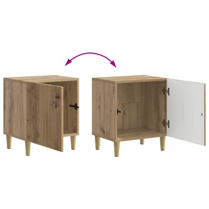 Κομοδίνο 2 pcs Artisan Δρυς 43 x 34,5 x 50 εκ - Pakobazaar