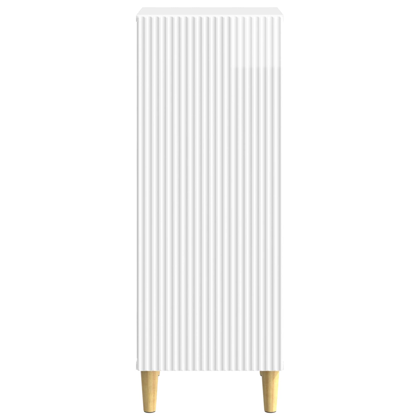 Πλαϊνό γραφείο Γυαλιστερό Λευκό 33 x 34,5 x 90 εκ - Pakobazaar