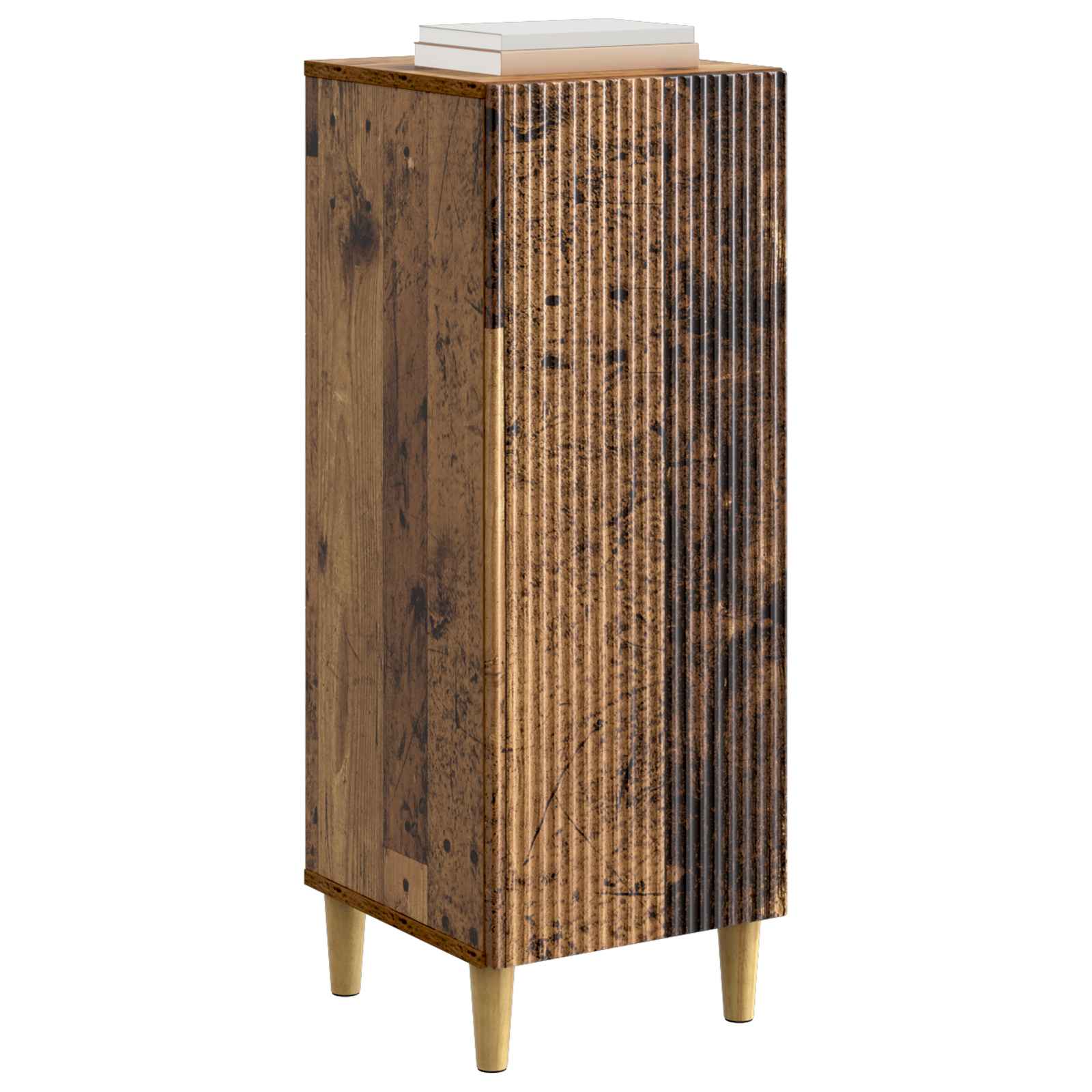 Πλαϊνό γραφείο Παλαιωμένο ξύλο 33 x 34,5 x 90 εκ - Pakobazaar