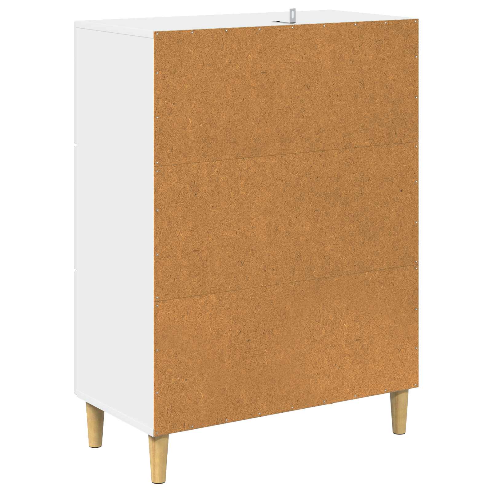 Ντουλάπι με Συρτάρια Λευκό 66 x 34,5 x 90 εκ Επεξεργασμένο Ξύλο - Pakobazaar