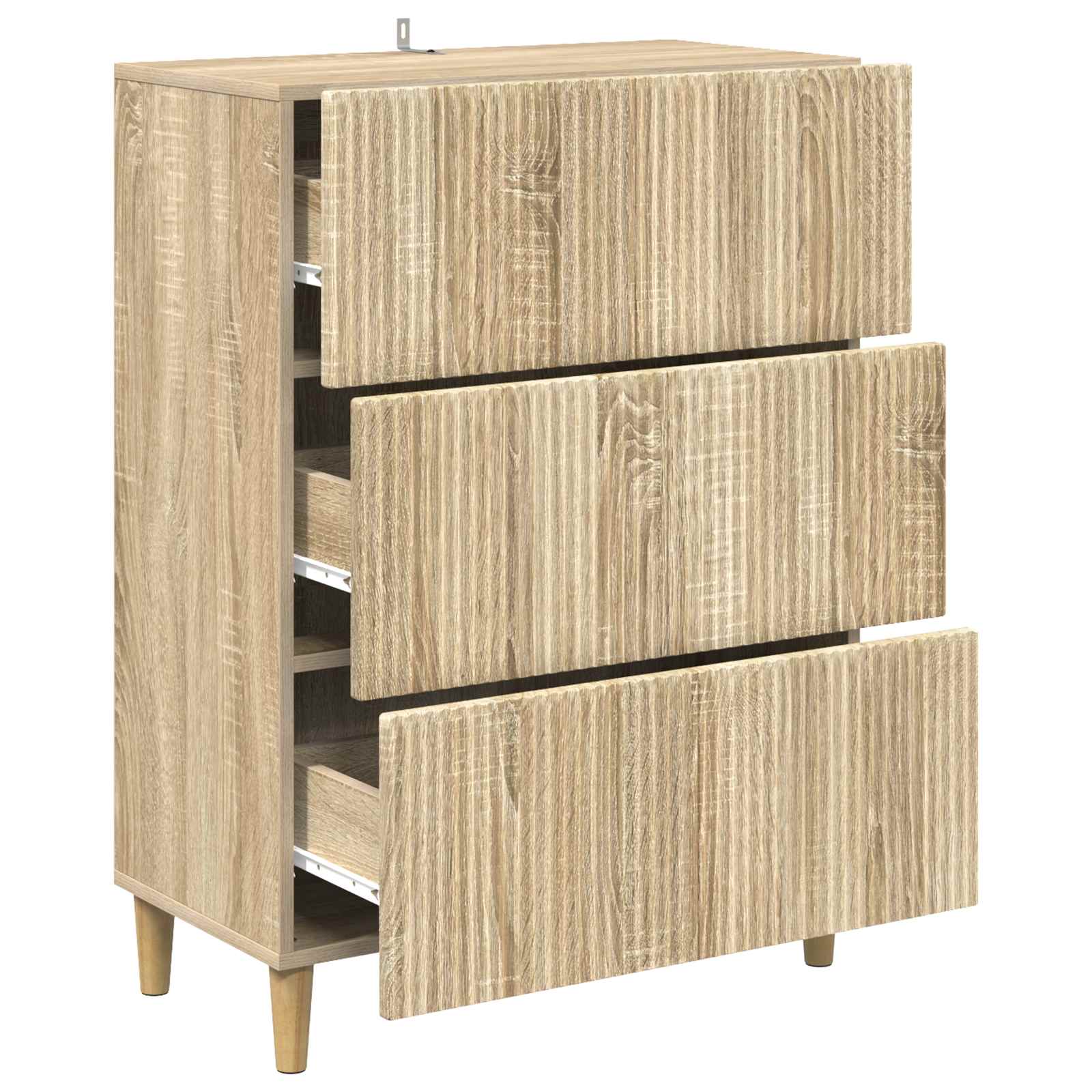 Ντουλάπι με Συρτάρια Sonoma Δρυς 66 x 34,5 x 90 εκ - Pakobazaar