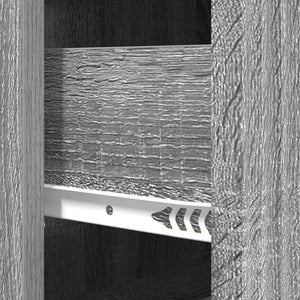 Ντουλάπι με Συρτάρια Γκρι Sonoma 66 x 34,5 x 90 εκ - Pakobazaar
