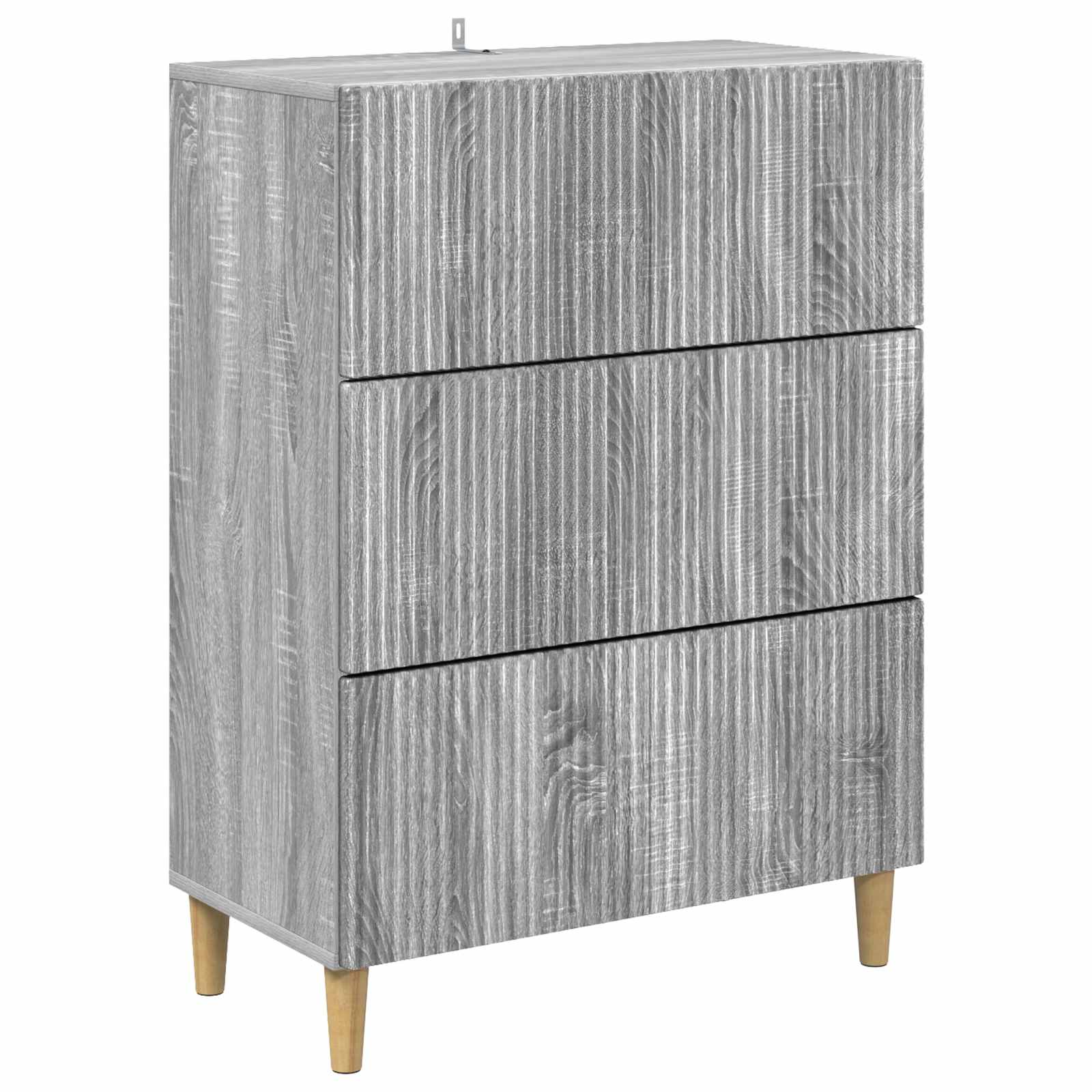 Ντουλάπι με Συρτάρια Γκρι Sonoma 66 x 34,5 x 90 εκ - Pakobazaar