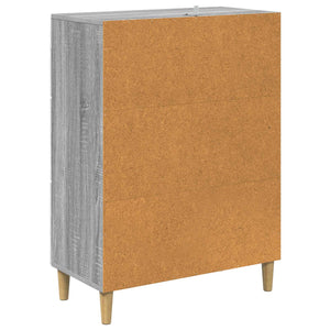 Ντουλάπι με Συρτάρια Γκρι Sonoma 66 x 34,5 x 90 εκ - Pakobazaar
