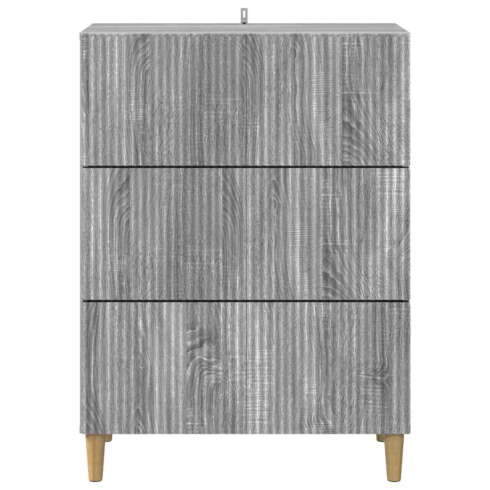 Ντουλάπι με Συρτάρια Γκρι Sonoma 66 x 34,5 x 90 εκ - Pakobazaar