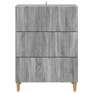 Ντουλάπι με Συρτάρια Γκρι Sonoma 66 x 34,5 x 90 εκ - Pakobazaar