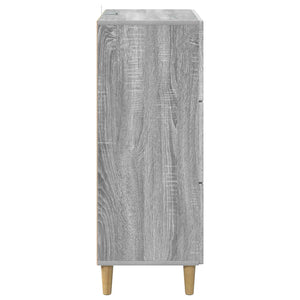 Ντουλάπι με Συρτάρια Γκρι Sonoma 66 x 34,5 x 90 εκ - Pakobazaar