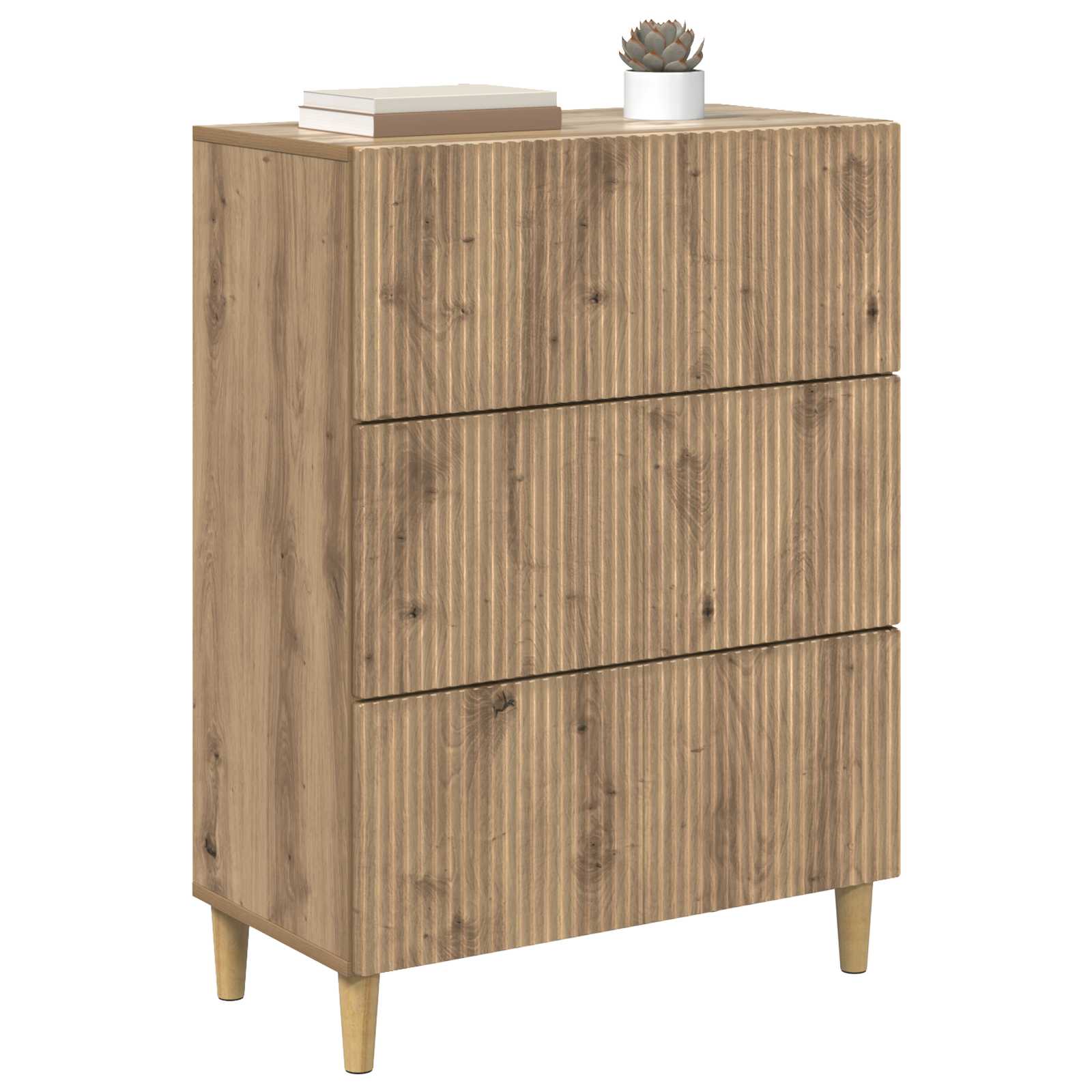 Ντουλάπι με Συρτάρια Artisan Δρυς 66 x 34,5 x 90 εκ - Pakobazaar