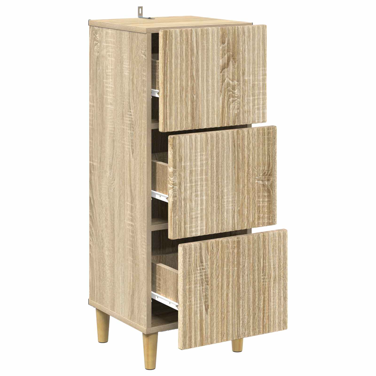 Ντουλάπι με Συρτάρια Sonoma Δρυς 33 x 34,5 x 90 εκ - Pakobazaar