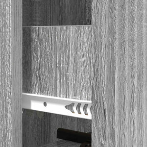 Ντουλάπι με Συρτάρια Γκρι Sonoma 33 x 34,5 x 90 εκ - Pakobazaar