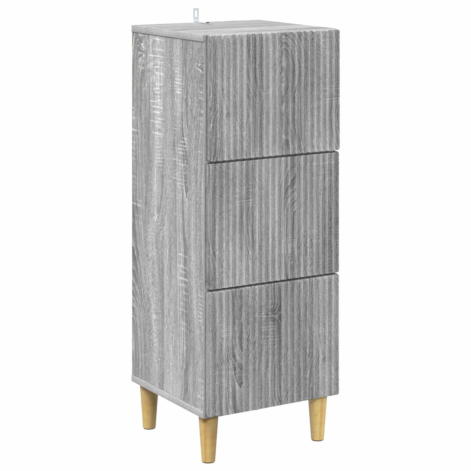 Ντουλάπι με Συρτάρια Γκρι Sonoma 33 x 34,5 x 90 εκ - Pakobazaar
