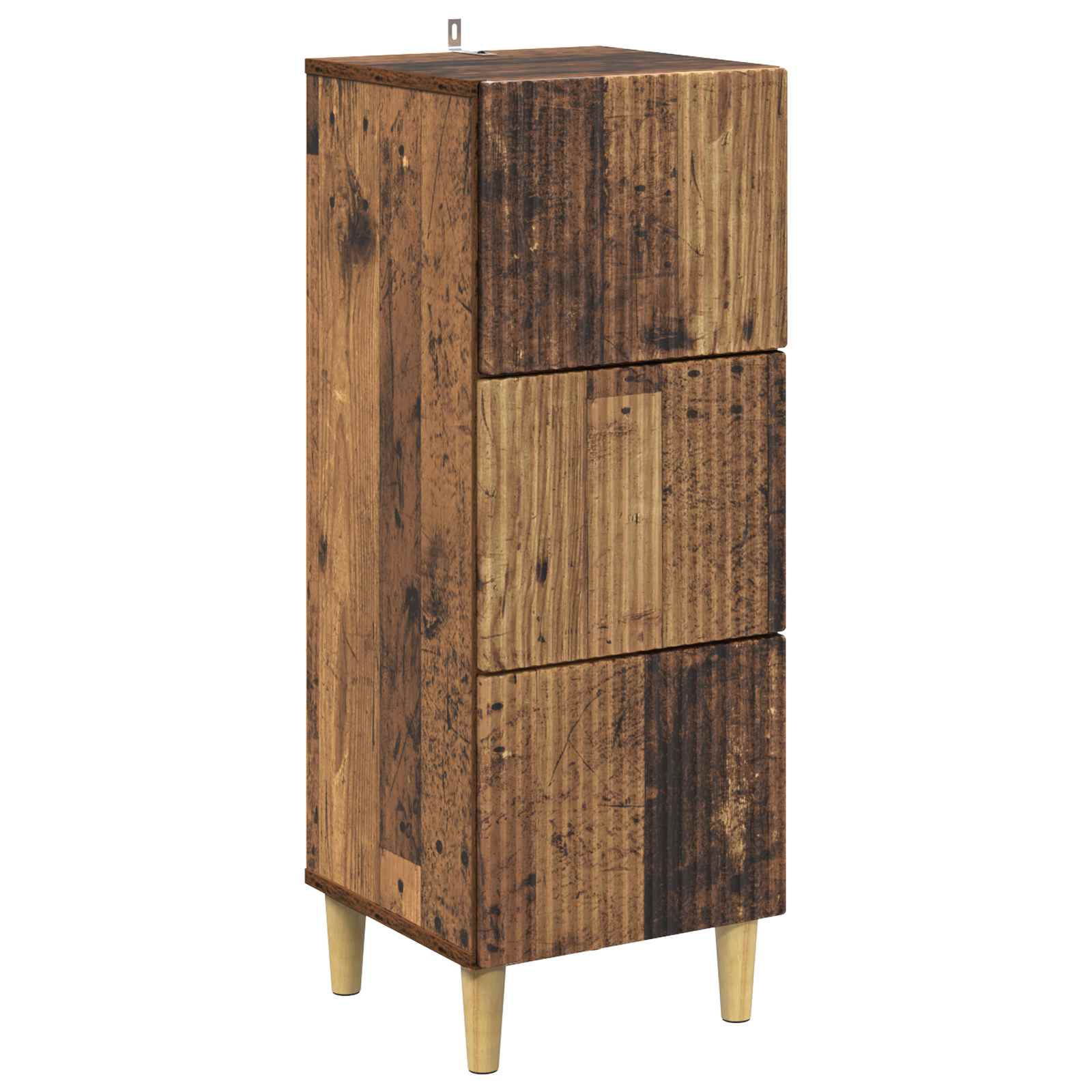 Ντουλάπι με Συρτάρια Παλαιωμένο ξύλο 33 x 34,5 x 90 εκ - Pakobazaar