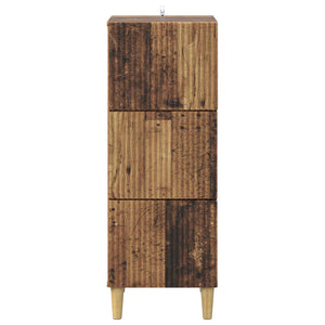 Ντουλάπι με Συρτάρια Παλαιωμένο ξύλο 33 x 34,5 x 90 εκ - Pakobazaar
