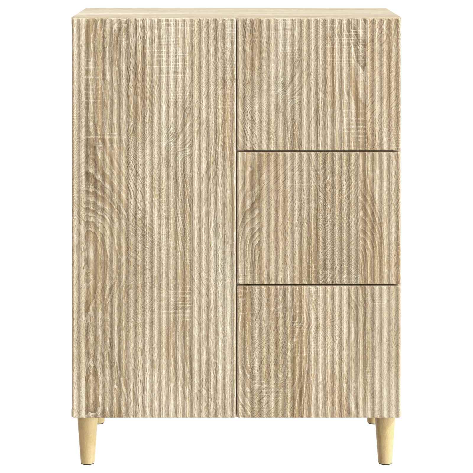 Πλαϊνό γραφείο Sonoma Δρυς 66 x 34,5 x 90 εκ Επεξεργασμένο Ξύλο - Pakobazaar