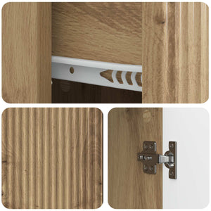 Πλαϊνό γραφείο με συρτάρι Artisan Δρυς 66 x 34,5 x 90 εκ - Pakobazaar