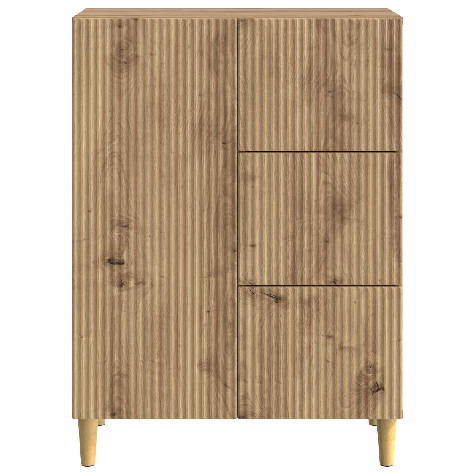 Πλαϊνό γραφείο με συρτάρι Artisan Δρυς 66 x 34,5 x 90 εκ - Pakobazaar