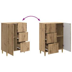 Πλαϊνό γραφείο με συρτάρι Artisan Δρυς 66 x 34,5 x 90 εκ - Pakobazaar