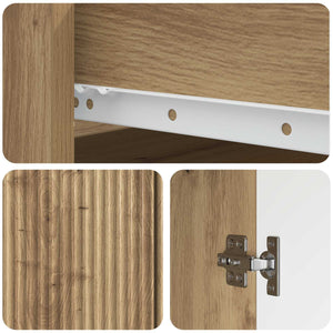 Πλαϊνό γραφείο με συρτάρι Artisan Δρυς 66 x 34,5 x 90 εκ - Pakobazaar