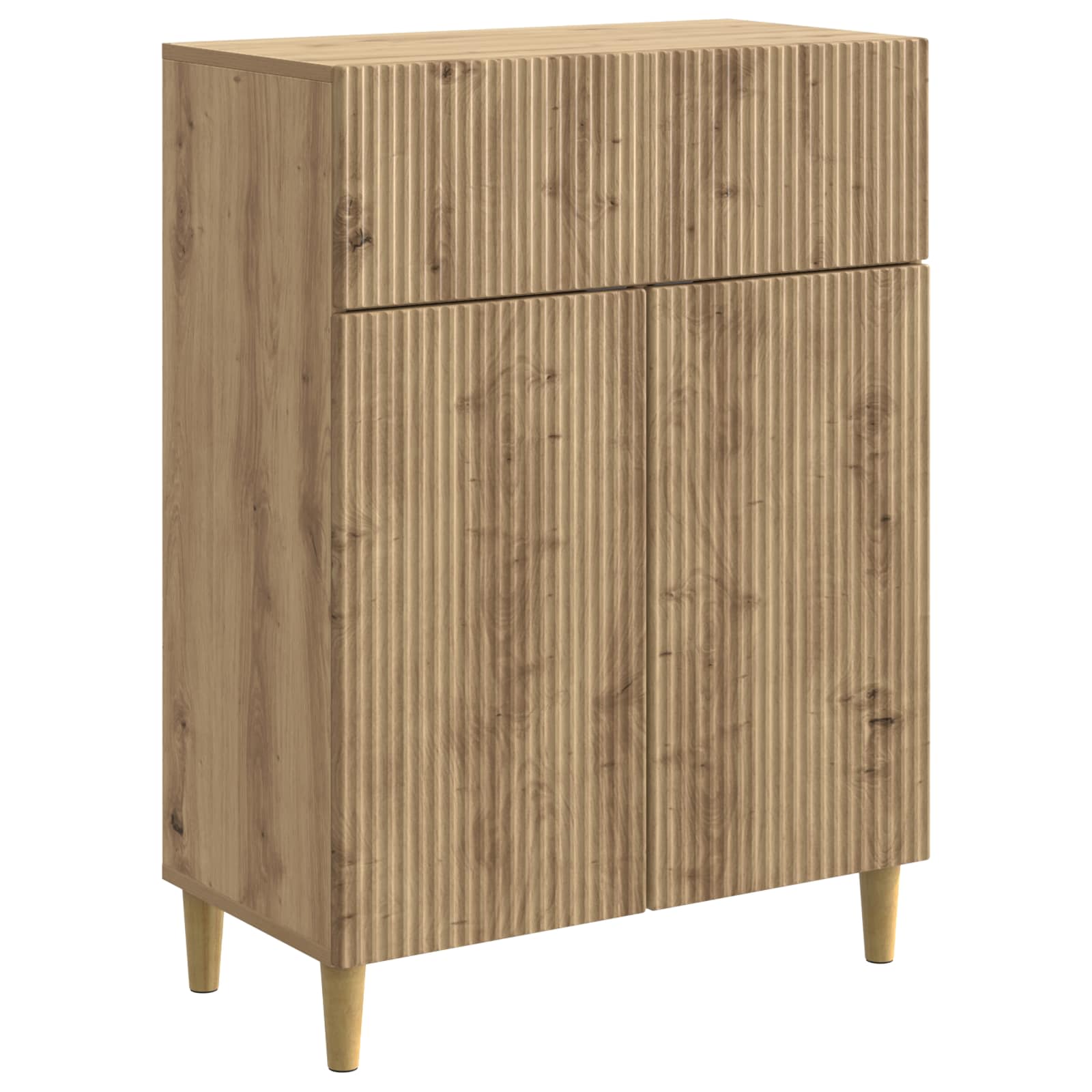 Πλαϊνό γραφείο με συρτάρι Artisan Δρυς 66 x 34,5 x 90 εκ - Pakobazaar