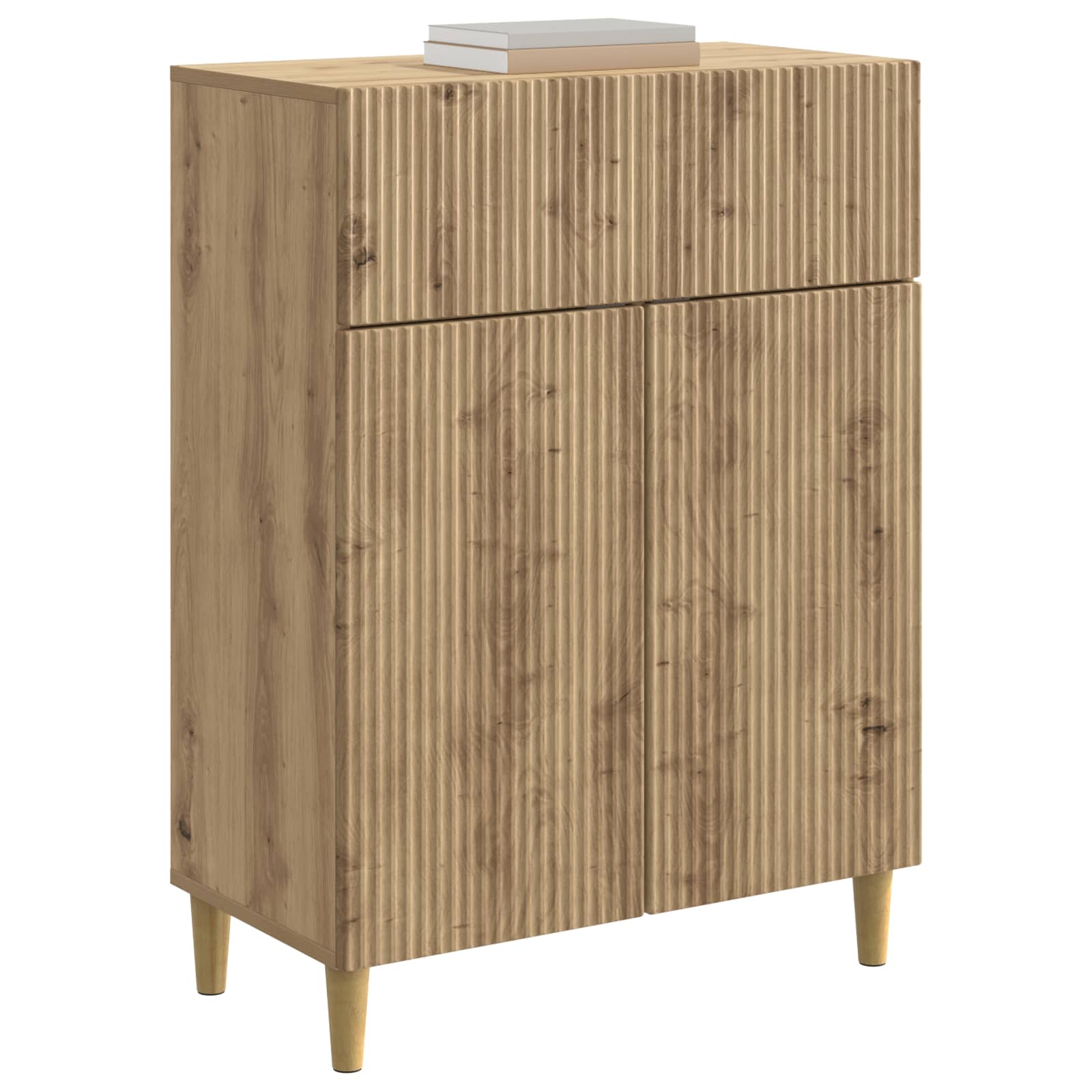Πλαϊνό γραφείο με συρτάρι Artisan Δρυς 66 x 34,5 x 90 εκ - Pakobazaar