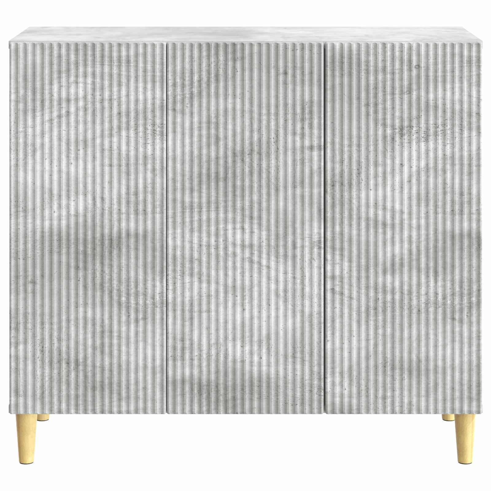 Πλαϊνό γραφείο Γκρι Σκυροδέματος 89 x 34,5 x 80 εκ - Pakobazaar