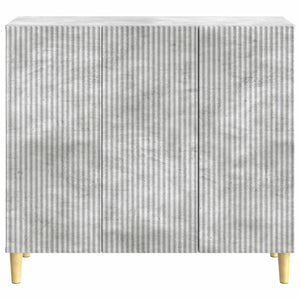 Πλαϊνό γραφείο Γκρι Σκυροδέματος 89 x 34,5 x 80 εκ - Pakobazaar