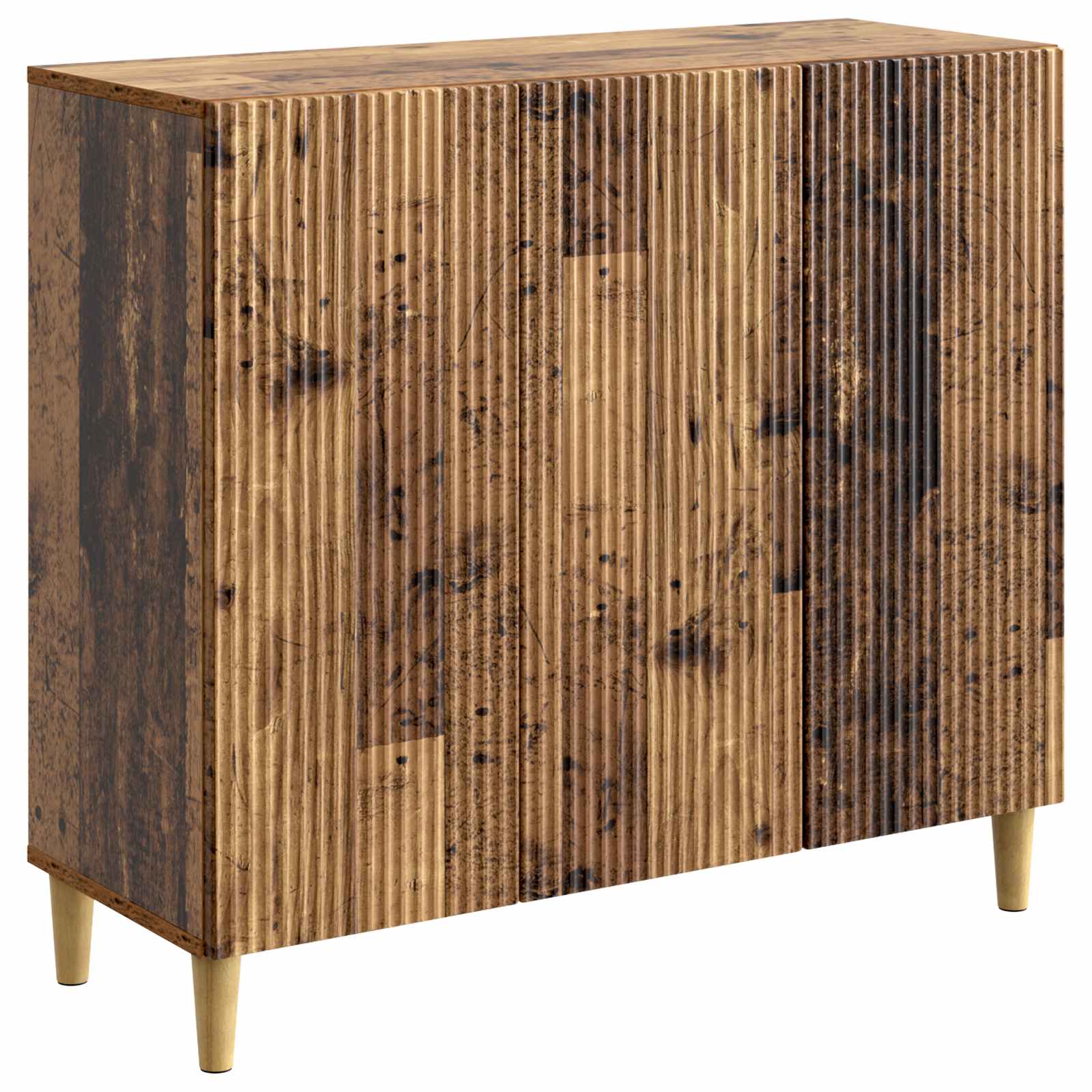 Πλαϊνό γραφείο Παλαιωμένο ξύλο 89 x 34,5 x 80 εκ - Pakobazaar