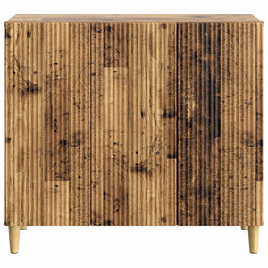Πλαϊνό γραφείο Παλαιωμένο ξύλο 89 x 34,5 x 80 εκ - Pakobazaar