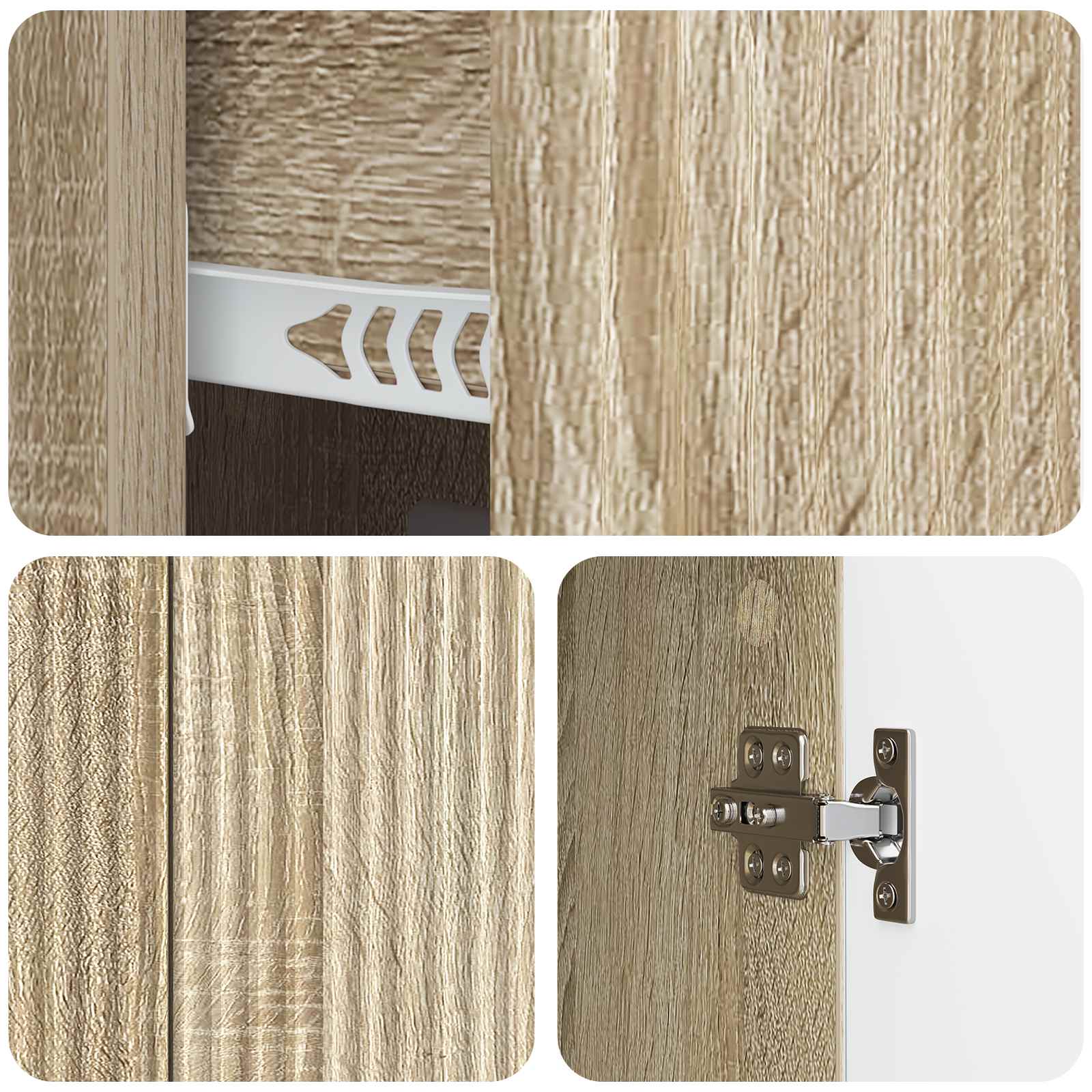Πλαϊνό γραφείο με συρτάρι Sonoma Δρυς 89 x 34,5 x 60 εκ. - Pakobazaar