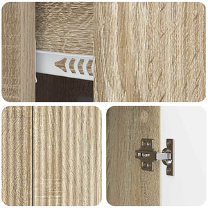 Πλαϊνό γραφείο με συρτάρι Sonoma Δρυς 89 x 34,5 x 60 εκ. - Pakobazaar