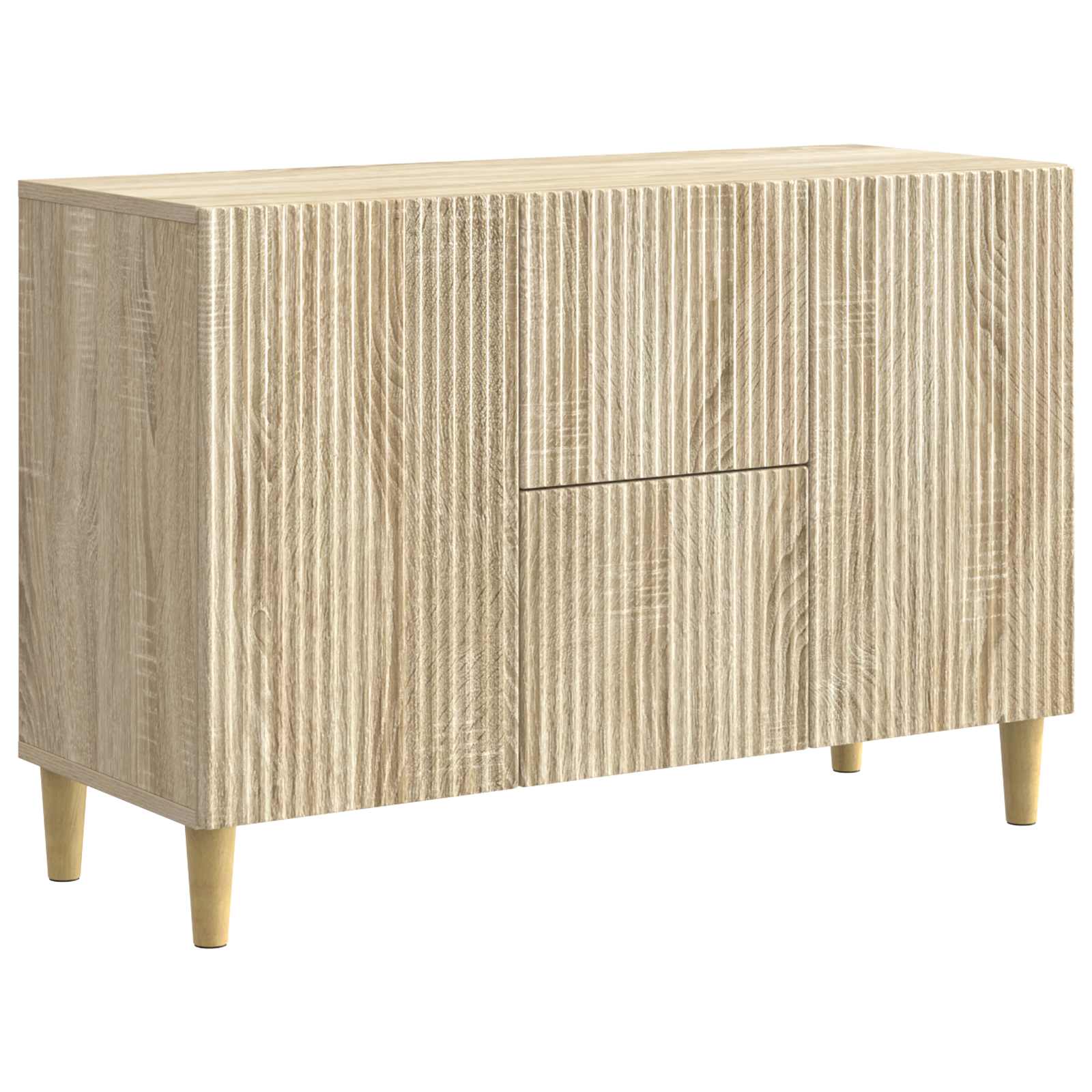 Πλαϊνό γραφείο με συρτάρι Sonoma Δρυς 89 x 34,5 x 60 εκ. - Pakobazaar
