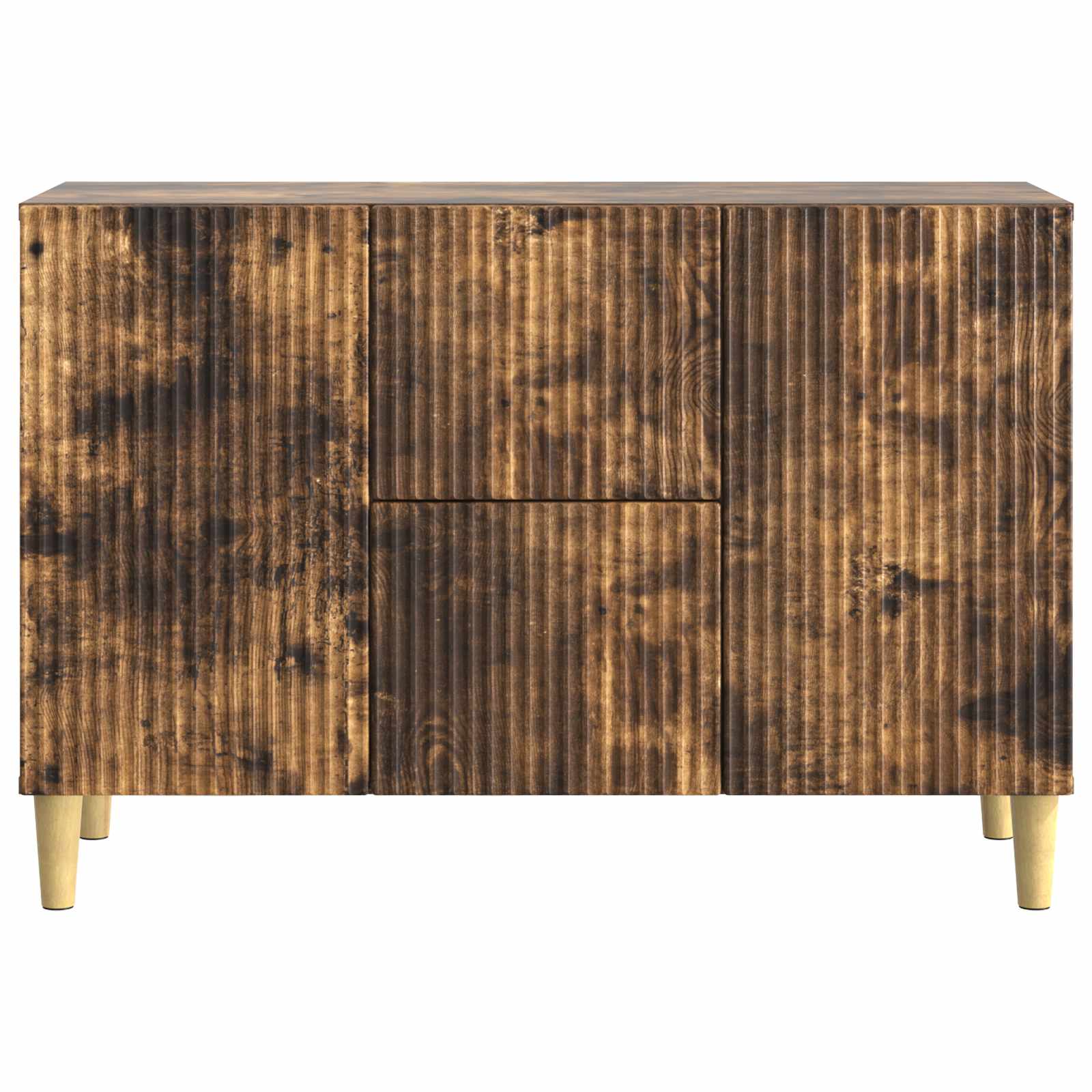 Πλαϊνό γραφείο Καπνισμένο Ξύλο Δρυός 89 x 34,5 x 60 εκ. - Pakobazaar