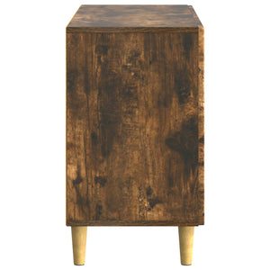 Πλαϊνό γραφείο Καπνισμένο Ξύλο Δρυός 89 x 34,5 x 60 εκ. - Pakobazaar
