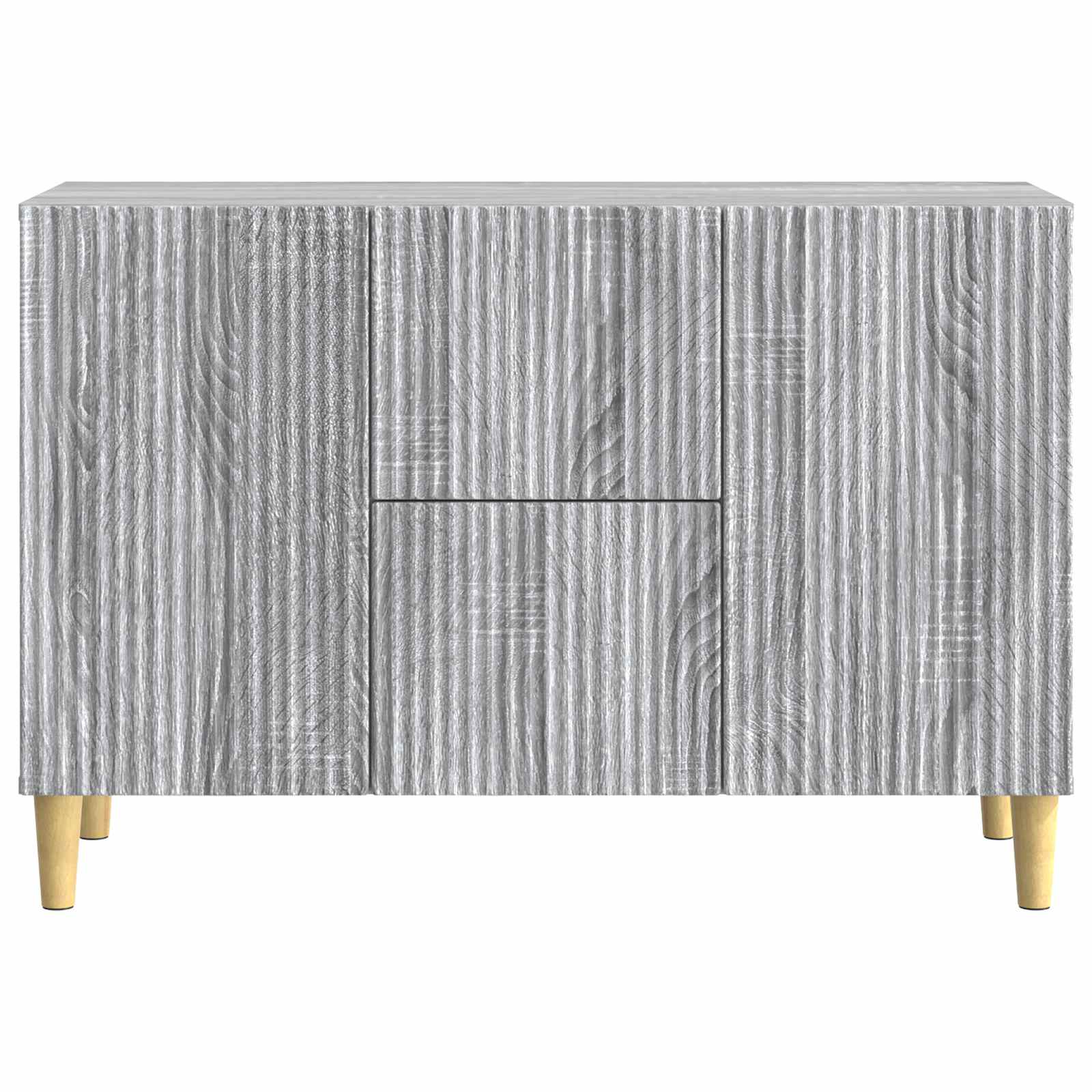 Πλαϊνό γραφείο με συρτάρι Γκρι Sonoma 89 x 34,5 x 60 εκ. - Pakobazaar