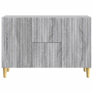 Πλαϊνό γραφείο με συρτάρι Γκρι Sonoma 89 x 34,5 x 60 εκ. - Pakobazaar