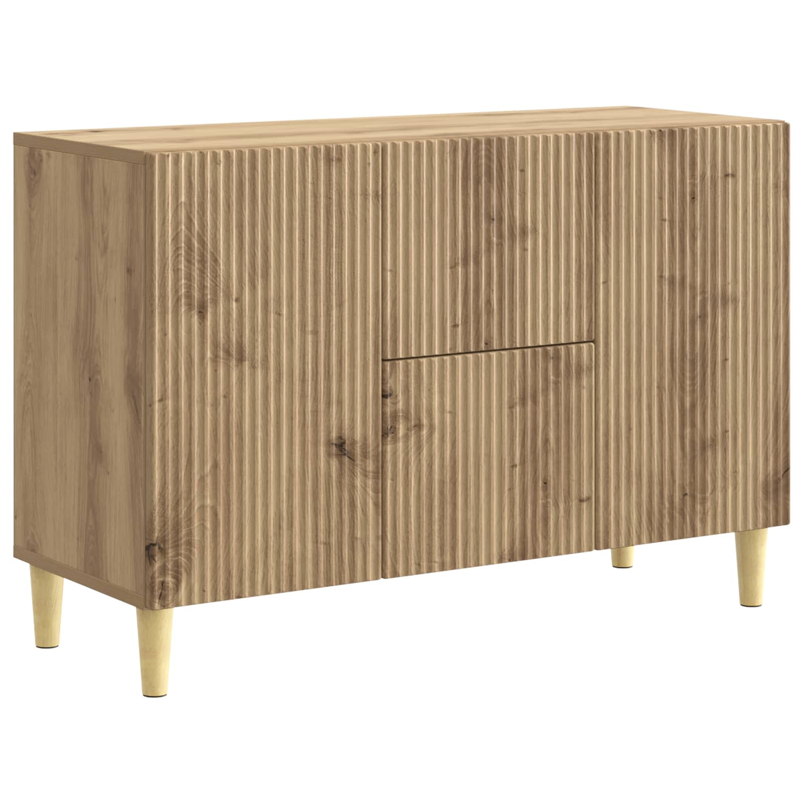 Πλαϊνό γραφείο με συρτάρι Artisan Δρυς 89 x 34,5 x 60 εκ. - Pakobazaar
