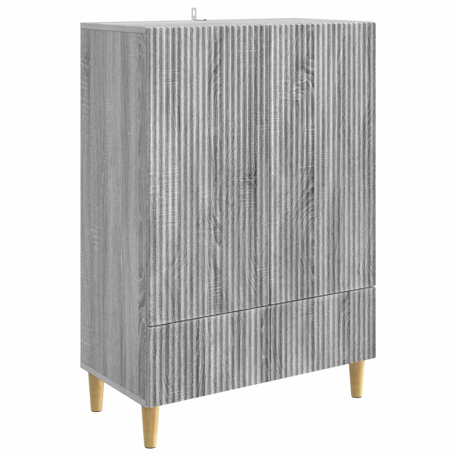 Πλαϊνό γραφείο με συρτάρι Γκρι Sonoma 66 x 34,5 x 95 εκ. - Pakobazaar
