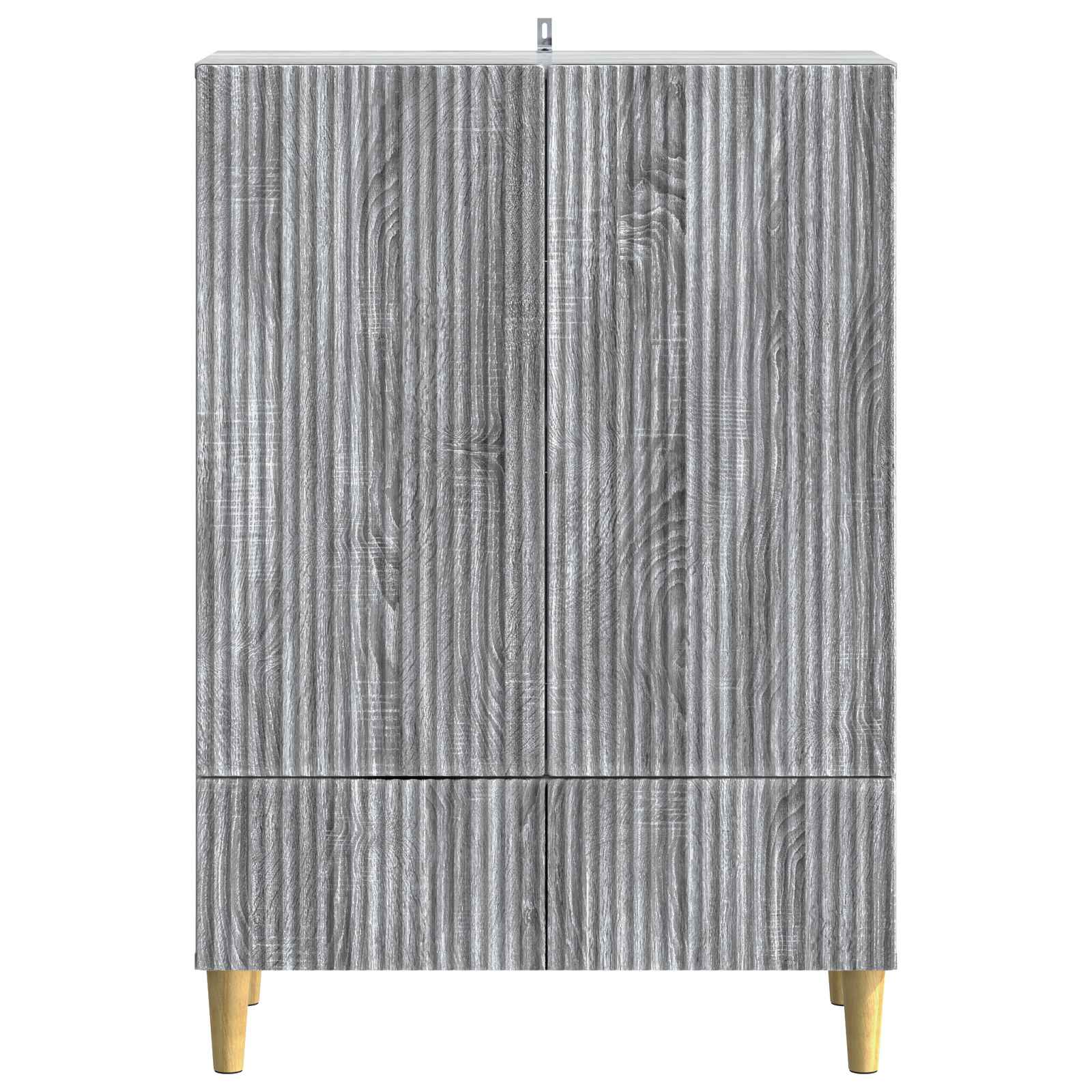 Πλαϊνό γραφείο με συρτάρι Γκρι Sonoma 66 x 34,5 x 95 εκ. - Pakobazaar