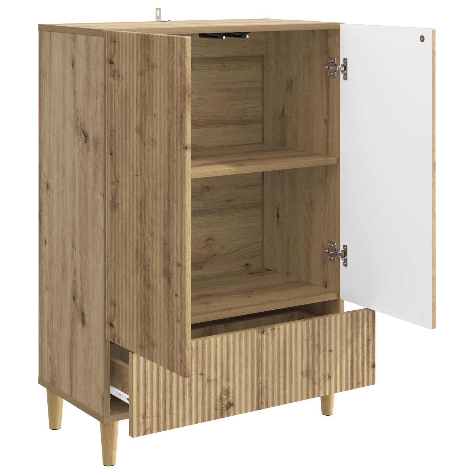 Πλαϊνό γραφείο με συρτάρι Artisan Δρυς 66 x 34,5 x 95 εκ. - Pakobazaar