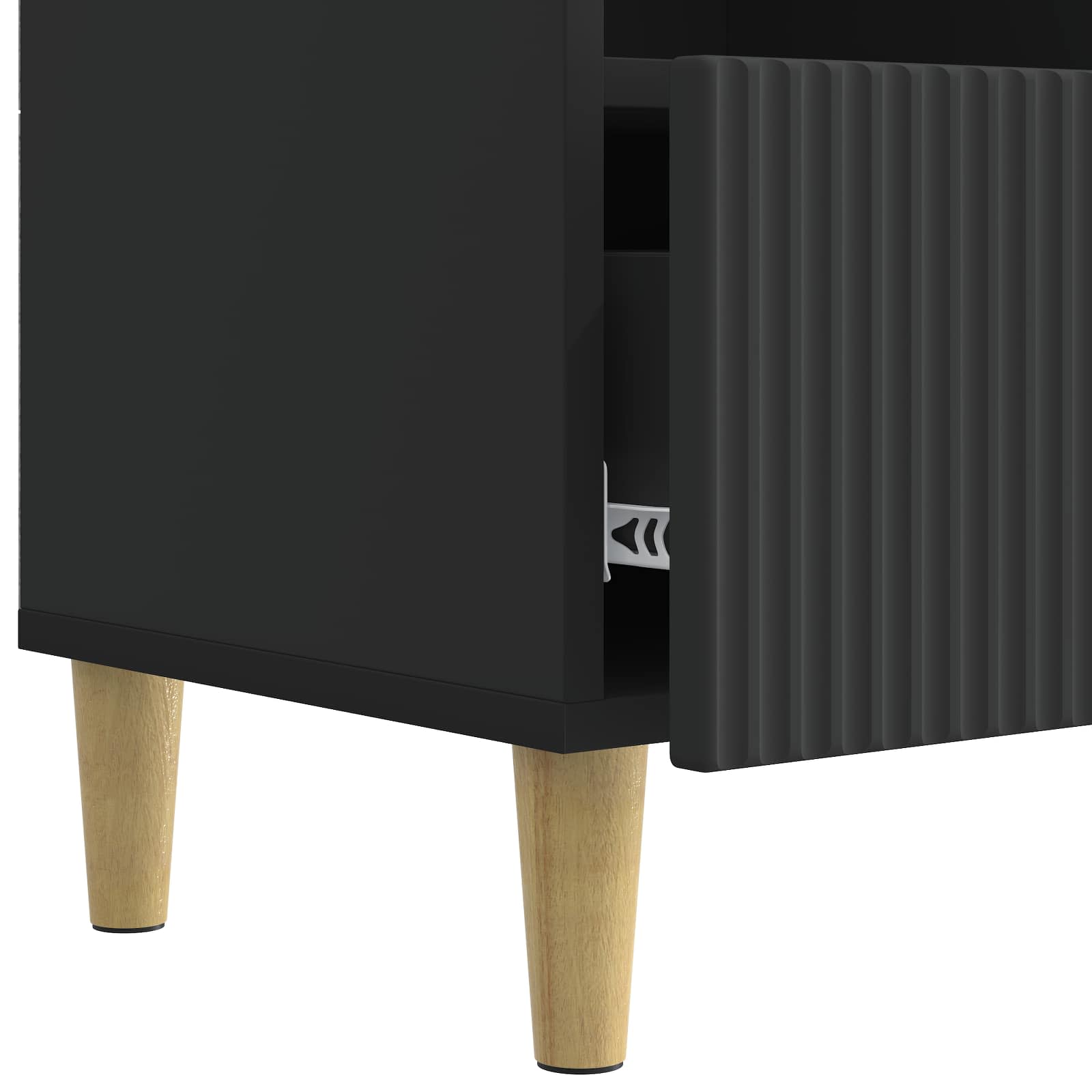 Ντουλάπι TV Μαύρο 102 x 34,5 x 50 εκ. Επεξεργασμένο Ξύλο - Pakobazaar