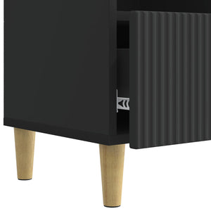 Ντουλάπι TV Μαύρο 102 x 34,5 x 50 εκ. Επεξεργασμένο Ξύλο - Pakobazaar