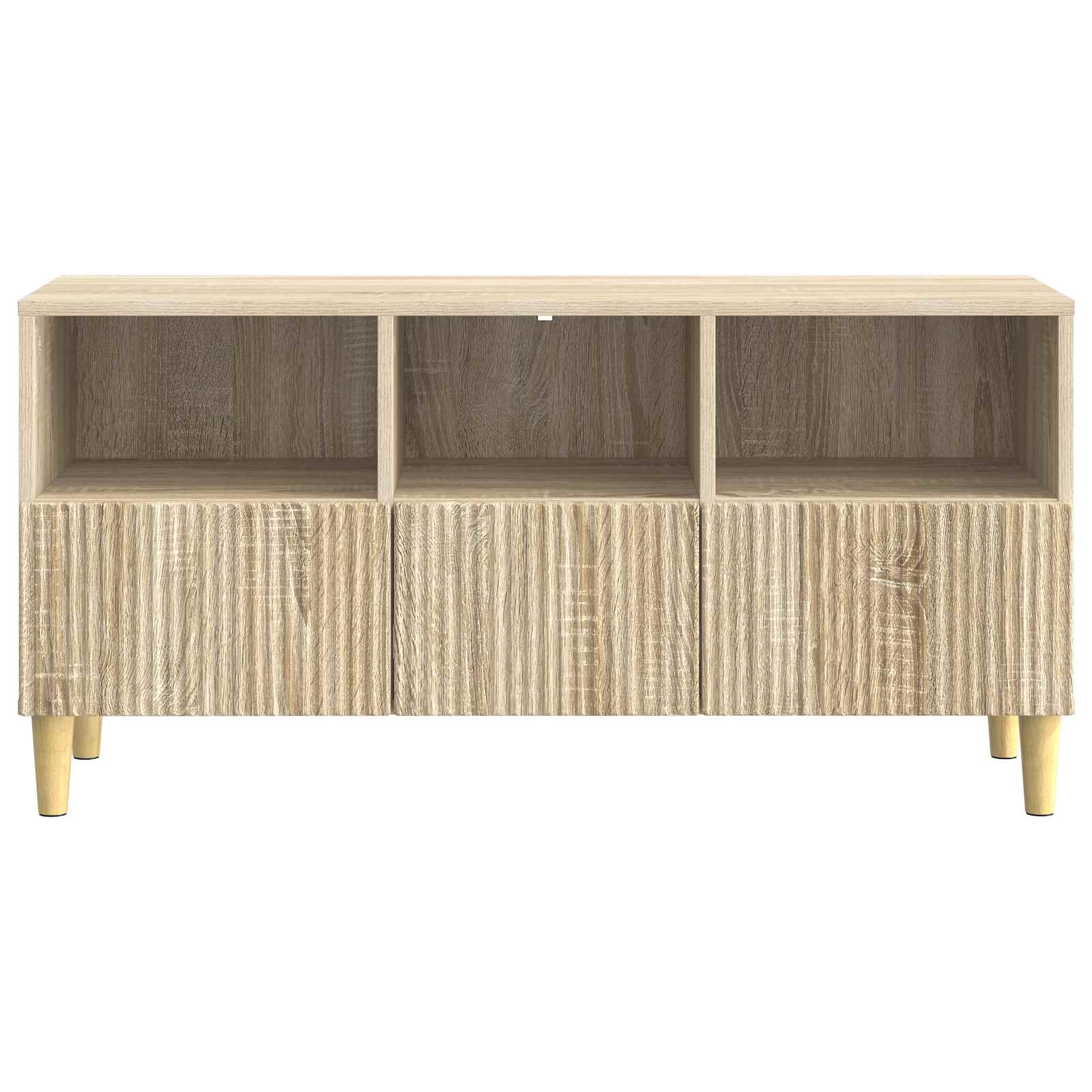 Ντουλάπι TV Sonoma Δρυς 102 x 34,5 x 50 εκ. Επεξεργασμένο Ξύλο - Pakobazaar
