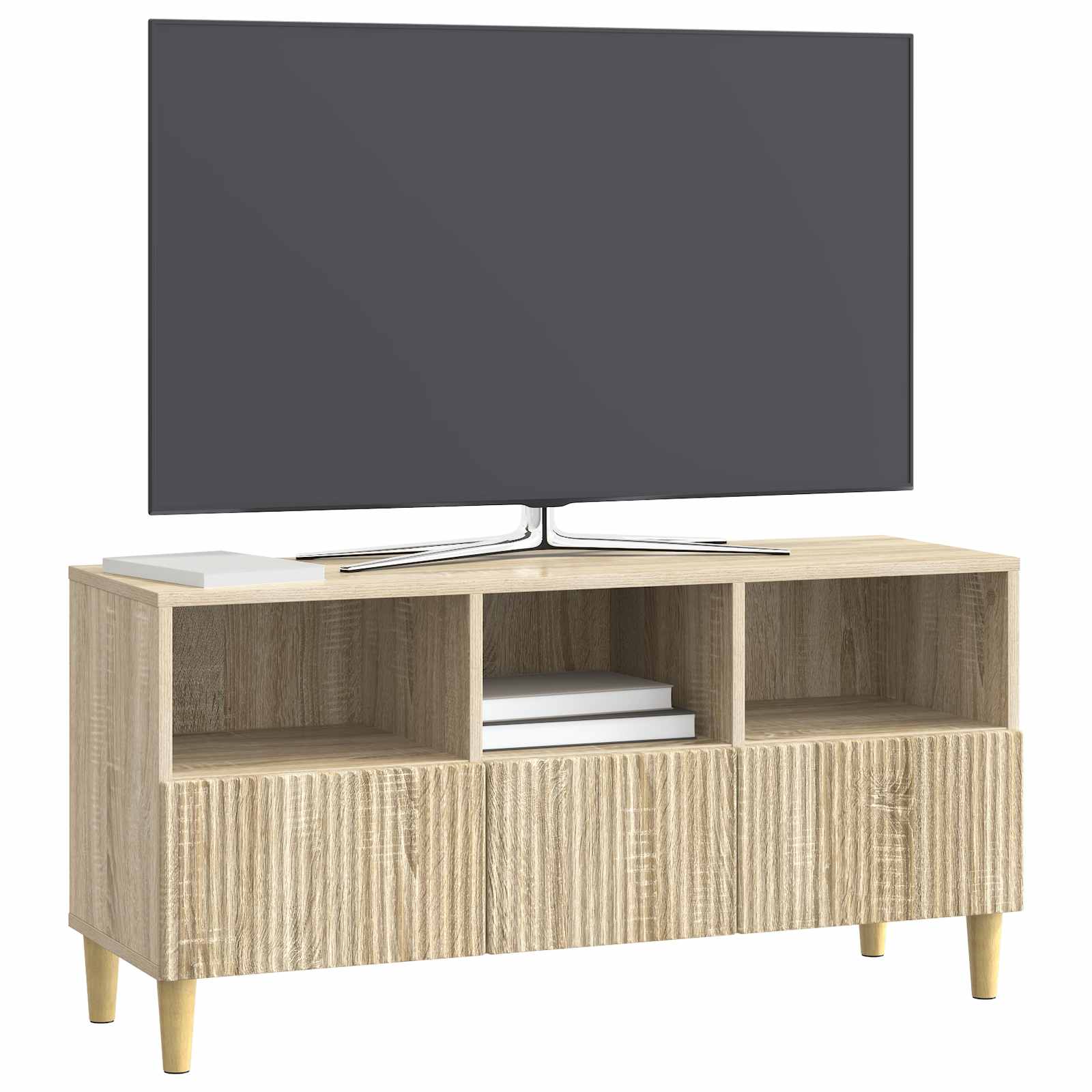Ντουλάπι TV Sonoma Δρυς 102 x 34,5 x 50 εκ. Επεξεργασμένο Ξύλο - Pakobazaar