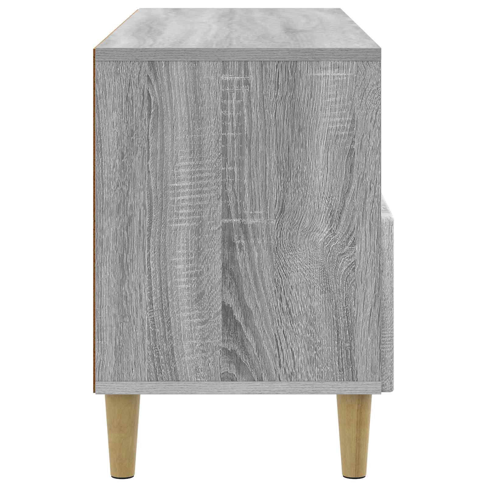 Ντουλάπι TV Γκρι Sonoma 102 x 34,5 x 50 εκ. Επεξεργασμένο Ξύλο - Pakobazaar
