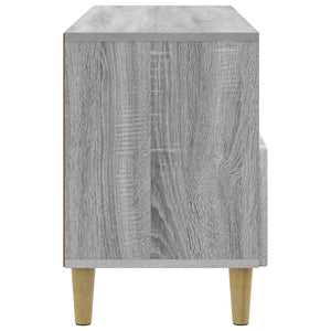 Ντουλάπι TV Γκρι Sonoma 102 x 34,5 x 50 εκ. Επεξεργασμένο Ξύλο - Pakobazaar