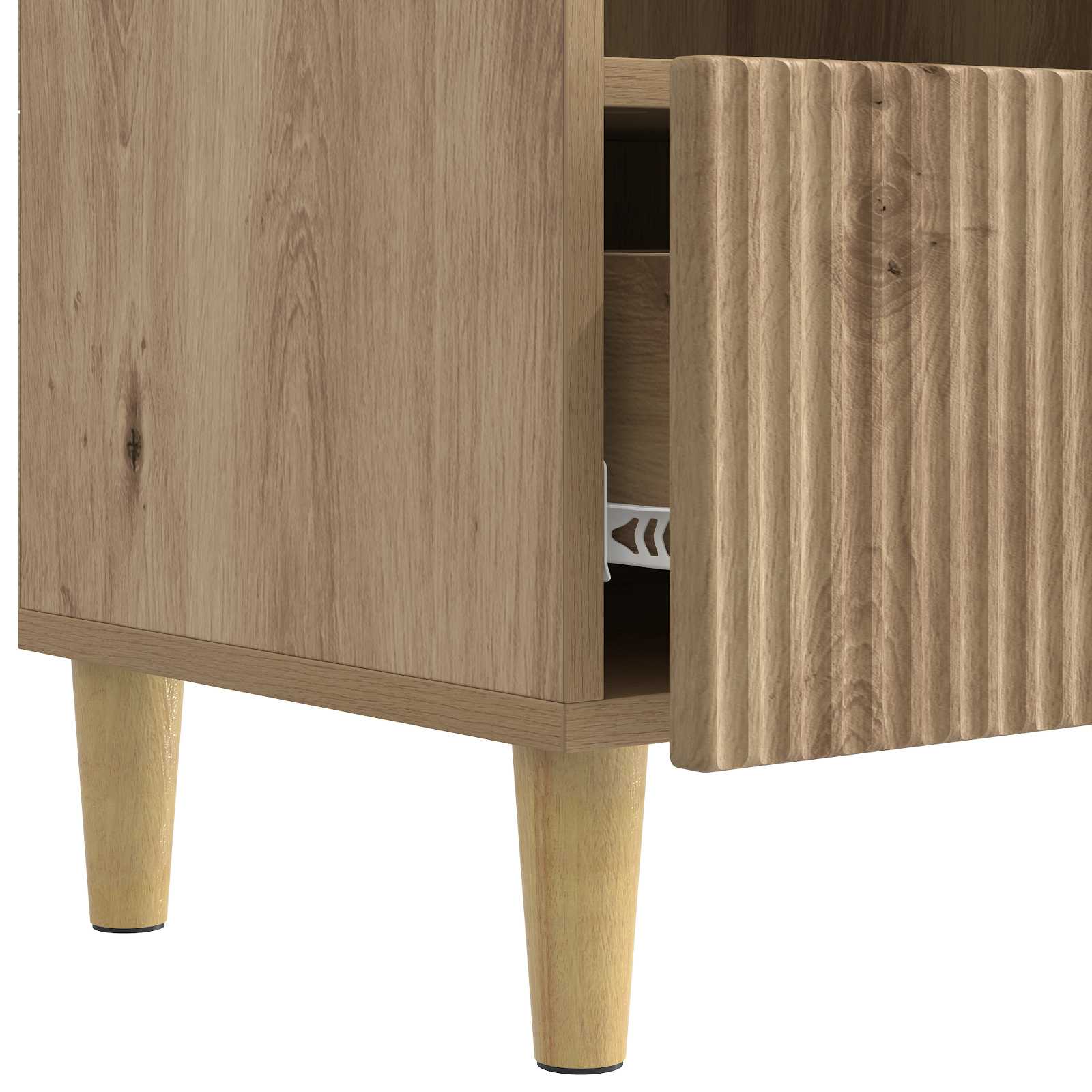 Ντουλάπι TV Artisan Δρυς 102 x 34,5 x 50 εκ. Επεξεργασμένο Ξύλο - Pakobazaar