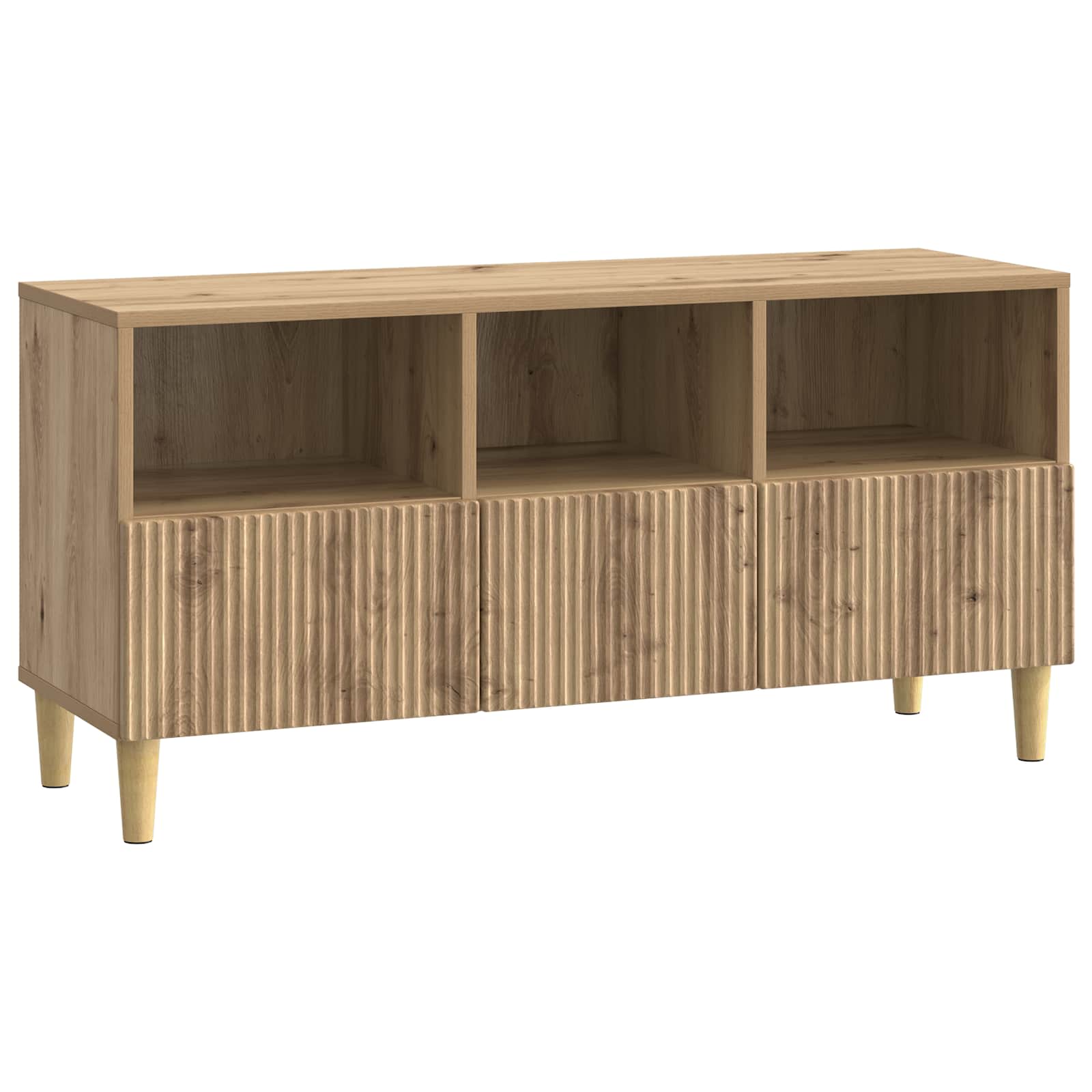 Ντουλάπι TV Artisan Δρυς 102 x 34,5 x 50 εκ. Επεξεργασμένο Ξύλο - Pakobazaar